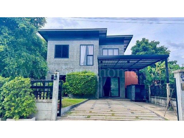 บ้านเดี่ยว 2 ชั้น เลียบคลองสาม 7 ใกล้ BTS สถานีคูคต