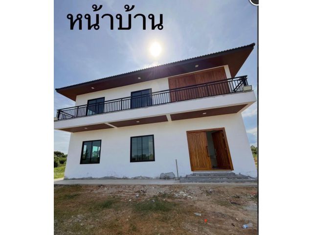 ขายบ้าน2ชั้น พร้อมฟอร์นิเจอร์ครบบสที่ดิน1ไร่