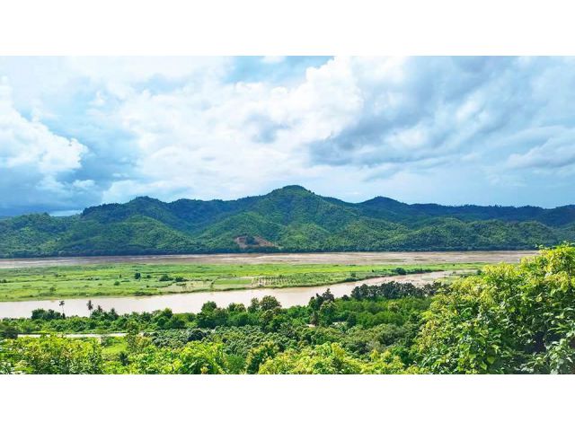 ขายที่ดินเนินเขา วิวแม่น้ำโขง หน้าน้ำหลังพิงเขา