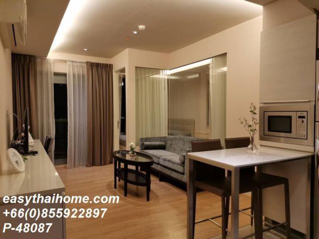 P-48087 ให้เช่า H Sukhumvit 43 (เอช สุขุมวิท 43) | 1 ห้องนอน 1 ห้องน้ำ | 46 ตร.ม. | ชั้น 24 | วิวเมือง