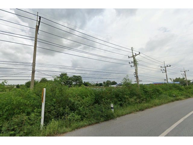 ขายที่ดิน 11 ไร่ 2 งาน 1 ตร.ว. ติดถนนเส้นพระประโทน-บ้านแพ้ว (375) ขาเข้านครปฐม