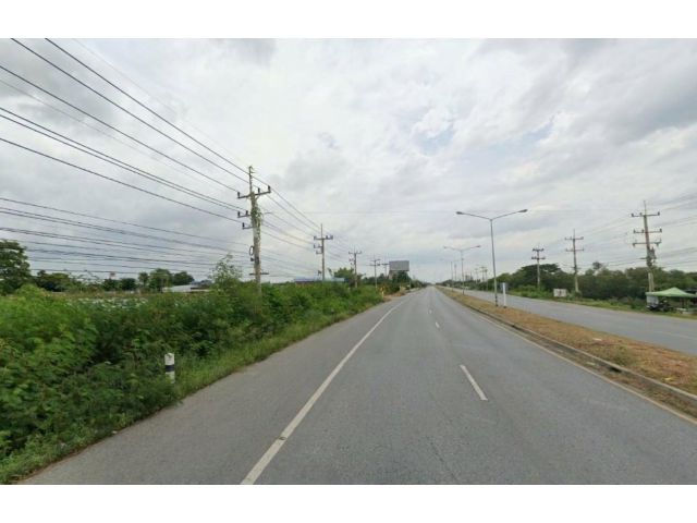 ขายที่ดิน 11 ไร่ 2 งาน 1 ตร.ว. ติดถนนเส้นพระประโทน-บ้านแพ้ว (375) ขาเข้านครปฐม