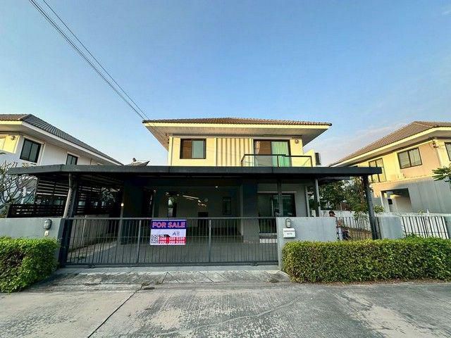 ขายบ้านเดี่ยว 2 ชั้น หมู่บ้านมณีรินทร์ ไพรเวซี่ ศรีราชา หนองขาม