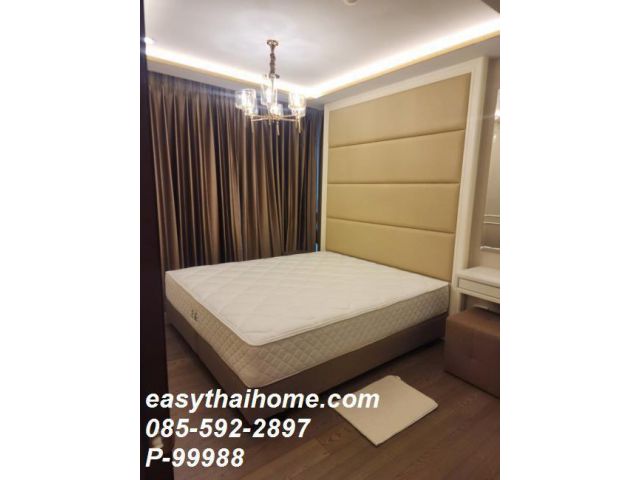 P-99988 คอนโดให้เช่า Amaranta Residence เดินทางสะดวก ใกล้ MRT ห้วยขวาง | เฟอร์+เครื่องใช้ไฟฟ้าครบมีเครื่องซักผ้า