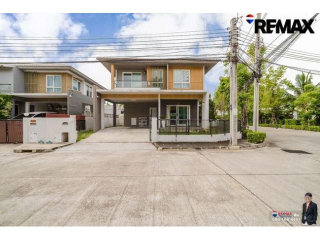 ขายบ้านเดี่ยวทุ่งครุ พฤกษ์ลดาประชาอุทิศ90 (หลังมุม) ติดวิลเลจฮับ