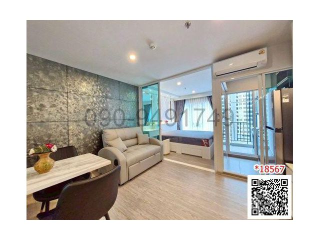 เช่า คอนโด Regent Home Bangna ตึก B ชั้น 9 ห้องมุม ใกล้ BTS บางนา