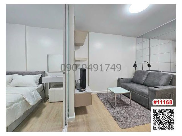 เช่า คอนโด D Condo Ramkhamhaeng ชั้น 7 ตึก D ตกแต่งครบพร้อมเข้าอยู่