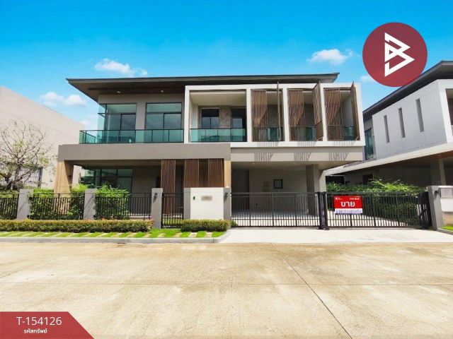 ขายบ้านเดี่ยว หมู่บ้านบางกอก บูเลอวาร์ด บรมฯ-สาย4 (Bangkok Boulevard Borom-Sai4) นครปฐม