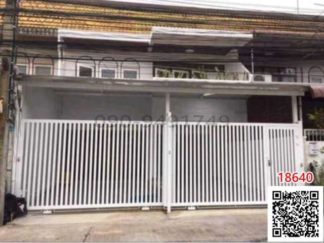 เช่า ทาวน์โฮม 2 ชั้น หมู่บ้านไทยวันดี ซอยวชิรธรรมสาธิต 57 แยก 20  สุขุมวิท 101/1