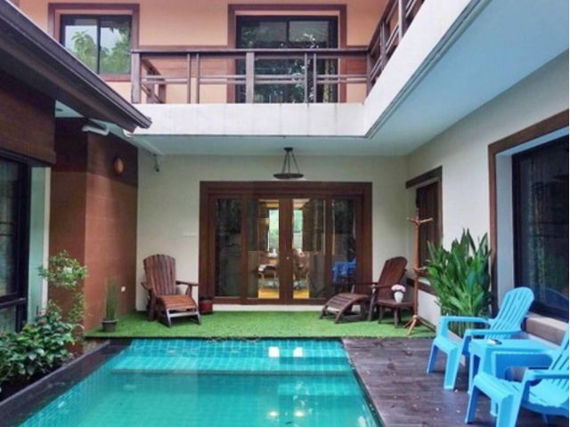 HR024-Pool villa for rent, 5 bedrooms, 109 sqw, San Phi Suea, Mueang Chiang Mai