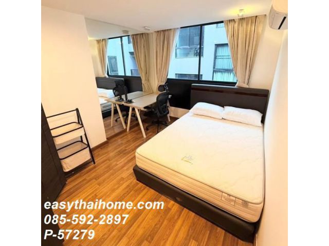 P-57279 คอนโดให้เช่า Zenith Place Sukhumvit 42 ห้องสวย ใกล้ BTS เอกมัย | แต่งครบพร้อมอยู่ Line@easythaihome 085-592-2897