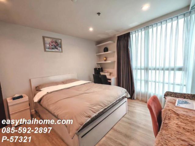 P-57321 คอนโดให้เช่า Baan Pathumwan เดินทางสะดวก ใกล้ BTS ราชเทวี | เฟอร์+เครื่องใช้ไฟฟ้าครบมีเครื่องซักผ้า