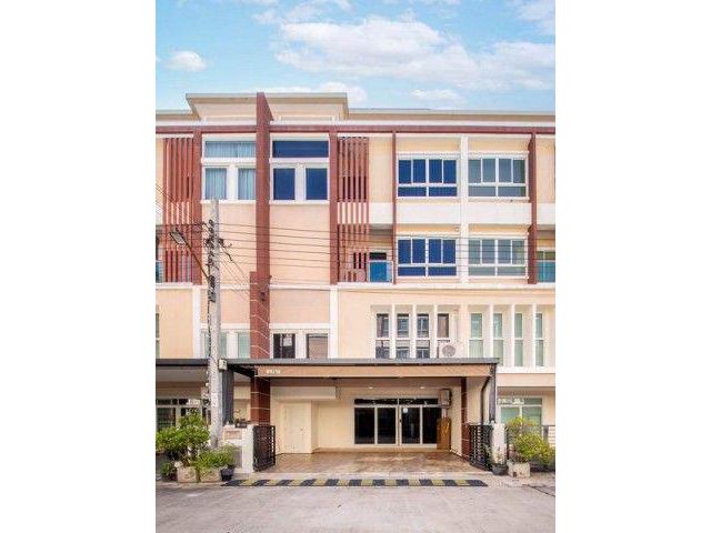 ขายทาวน์โฮม 4 ชั้น หมู่บ้านปรัชญาโฮม สาธุประดิษฐ์ 34 ย่านพระราม
