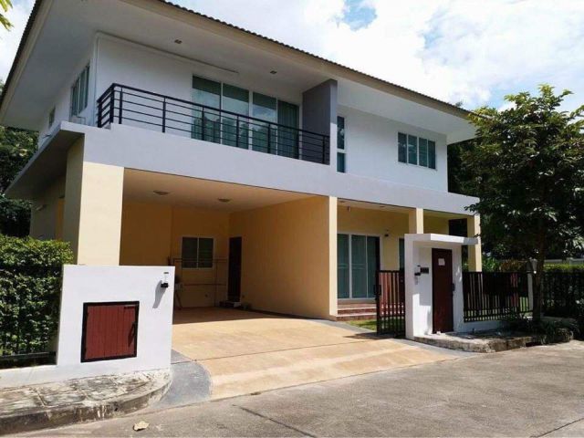 HR078 – 2-story detached house for rent in Pa Bong, Saraphi District, Chiang Mai