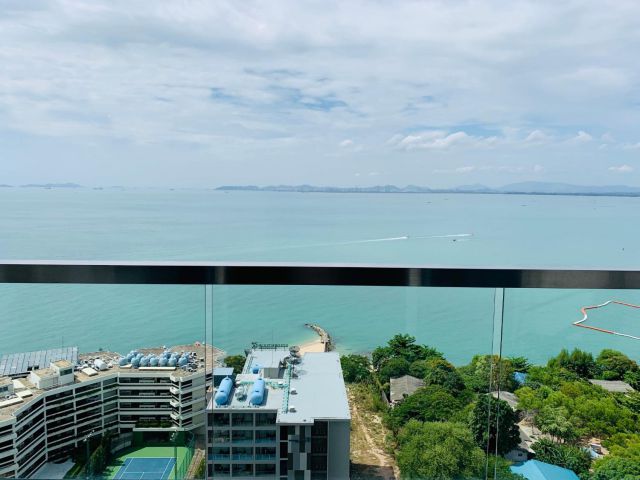 For Sale Condo The Palm wongamat beach fully furnished (S03-2700)
