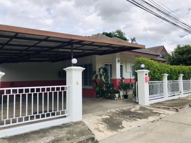 HR082-ให้เช่าบ้านเดี่ยว ชั้นเดียว (ม.สมหวังคันทรีวิว) ต.สันปูเลย อ.ดอยสะเก็ด จ.เชียงใหม่