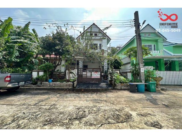 ขายบ้านเดี่ยว 2ชั้น 52ตร.วา หมู่บ้านคุณาลัย บางขุนเทียน ถนนพระราม 2 ขายถูก