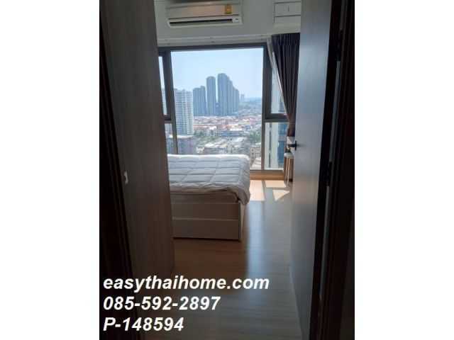 P-148594 คอนโดให้เช่า Whizdom Connect Sukhumvit ห้องสวย ใกล้ BTS ปุณณวิถี | แต่งครบพร้อมอยู่ Line@easythaihome