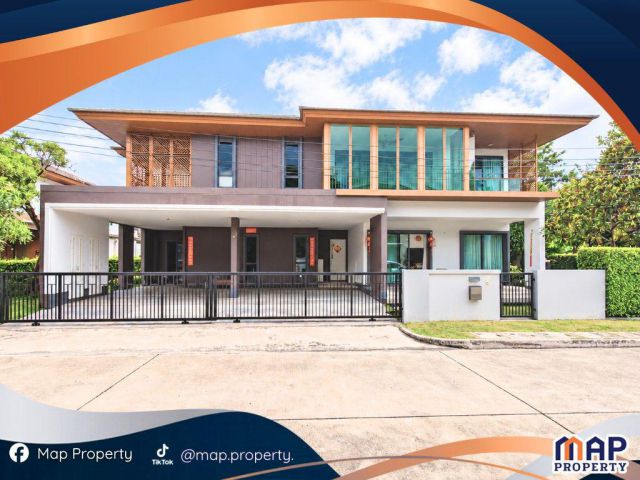 ขายบ้านเดี่ยวหรู บุราสิริ พัฒนาการ (Burasiri Pattanakarn) ที่ดิน 130 ตร.ว. ราคา 35 ล้านบาท