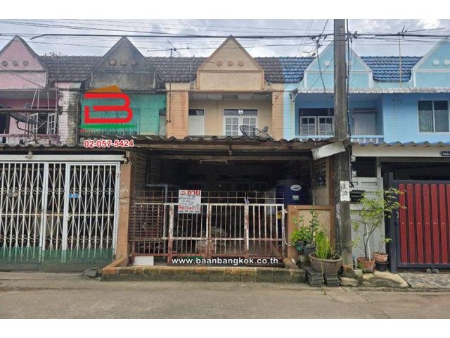 ทาวน์เฮาส์ เนื้อที่ 20 ตร.ว. หมู่บ้านธรากร (ซอยรามคำแหง 170 แยก 13), ใกล้ BTS มีนพัฒนา แขวงมีนบุรี เขตมีนบุรี