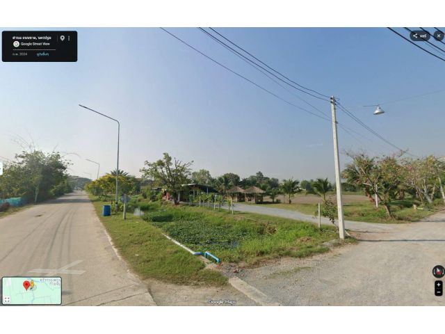 10ไร่ หน้ากว้าง80 เมตร ถนนกว้าง รถใหญ่เข้า-ออก สะดวก ต.ถนนขาด