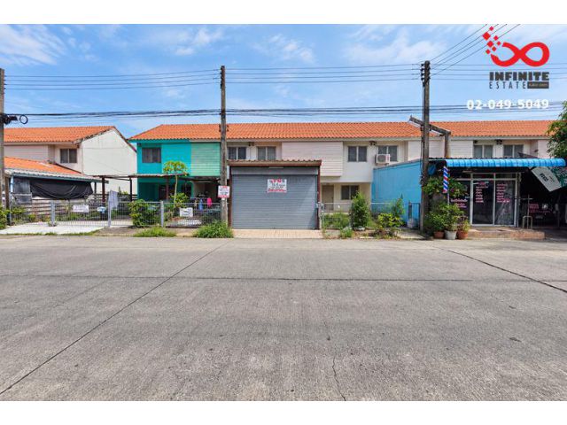 ขายทาวน์เฮาส์ 2 ชั้น 16.4 ตร.ว. บ้านเอื้ออาทรรังสิต (คลอง 9) ปทุมธานี ติดถนนเมนโครงการ