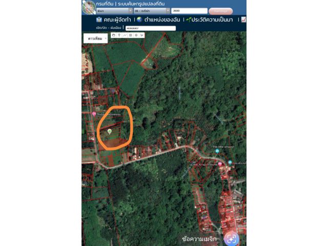 ขายที่ดิน ติดถนน ใกล้ little amazon