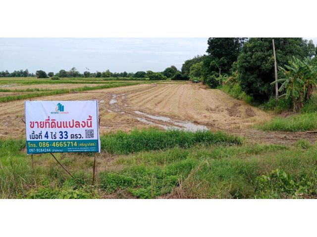 ขายที่ดิน 4 ไร่ 33 ตรว.