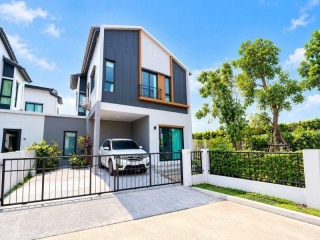 บางนา บางบ่อ บ้านแฝดหลังมุม เช่า-ขายฟังก์ชั่น 3นอน