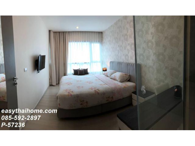 P-57236 For Rent 2 Bedrooms : Life Ratchadapisek ใกล้ MRT ห้วยขวาง | Line@easythaihome 085-592-2897
