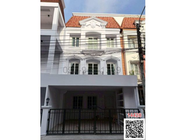 เช่า ทาวน์โฮม หมู่บ้าน Urban Sathorn (Bolero zone) ติดถนนใหญ่ ราชพฤกษ์ ไกล้รถไฟฟ้า BTS บางหว้า