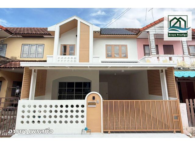 ภูมิใจนิเวศน์1 พระสมุทรเจดีย์ สมุทรปราการ รีโนเวทใหม่พร้อมเข้าอยู่