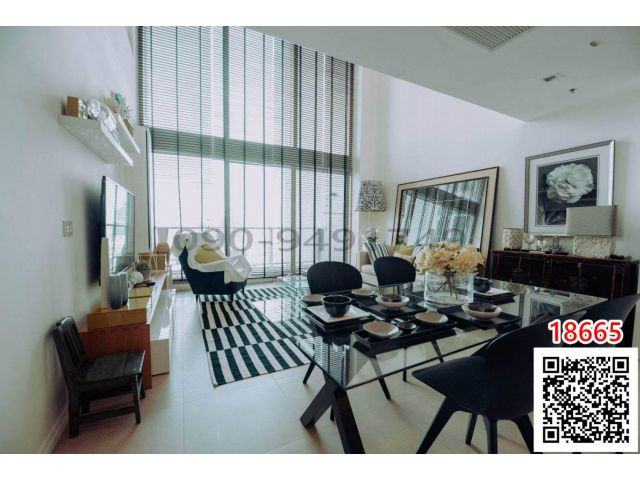 เช่า คอนโด The River (เดอะ ริเวอร์ เจริญนคร) Duplex 2 ชั้น เพดานสูง อาคาร B วิวแม่น้ำเจ้าพระยาแ
