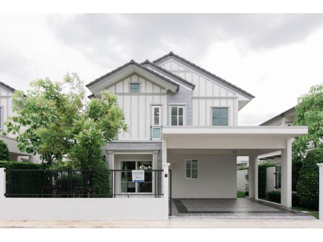 ให้เช่าบ้านเดี่ยว2ชั้น หมู่บ้าน วิลลาจจิโอ 3 ศรีนครินทร์-บางนา บ้านสวยพร้อมอยู่ น้ำไม่ท่วม