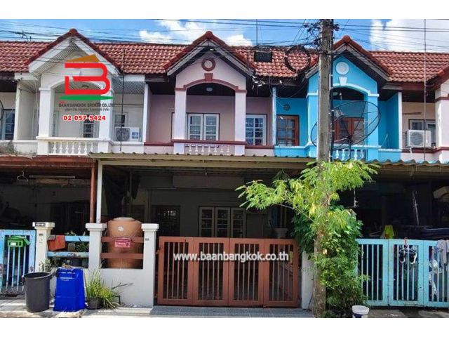 ให้เช่า ทาวน์เฮาส์ หมู่บ้านอรุณธร ออเงิน (สุขาภิบาล 5 ซอย 45) เนื้อที่ 17 ตรว. ใกล้ตลาดออเงิน ถนนสุขาภิบาล 5 เเขวงออเงิน
