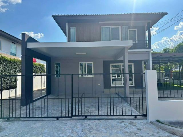 HR086-ให้เช่าบ้านเดี่ยว 2 ชั้น เลี้ยงสัตว์ได้ สันกำแพง จ.เชียงใหม่
