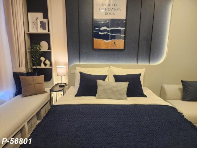 P-56801 For Rent 1 Bedroom : Soho Bangkok Ratchada ใกล้ MRT ห้วยขวาง เพียง 200 เมตร | Line@easythaihome 085-592-2897