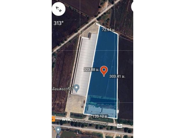 ขายที่ดินติดถนนใหญ่340 ลาดหลุมแก้ว จ.ปทุม ต.หน้าไม้