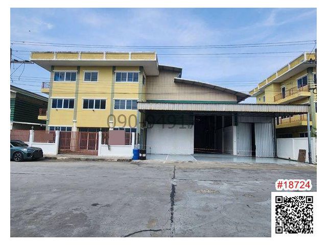 ขาย โกดังพร้อมออฟฟิศ 3 ชั้น เอกสิน ธัญญะคลอง 11