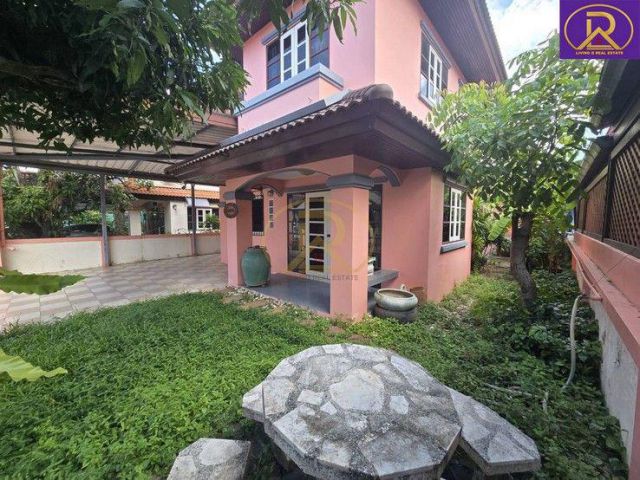 ขายบ้านเดี่ยว2ชั้นหมู่บ้านเทพธานีอ่างศิลา ใกล้โรงพยาบาลเอกชน2 จ.ช