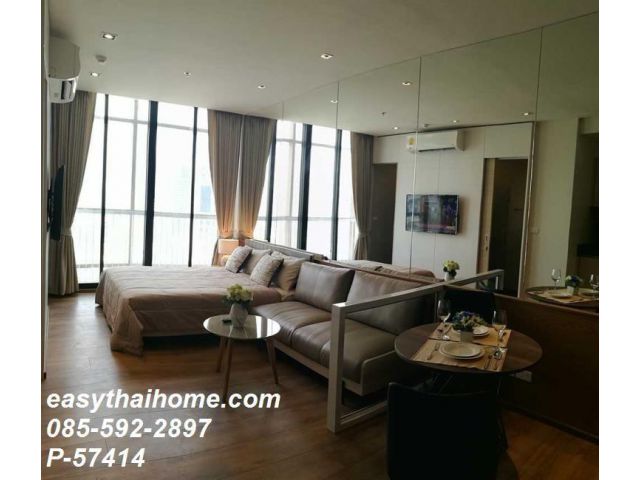 P-57414 ] FOR RENT Studio : Park Origin Phromphong ชั้น 23 วิวเมืองสวย ใกล้ BTS พร้อมพงษ์ | Line@easythaihome