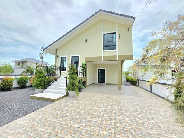 =>บ้านเดี่ยว 2 ชั้น ใกล้วงเวียนกรมประชาฯ หมู่บ้านพล.รพศ.1