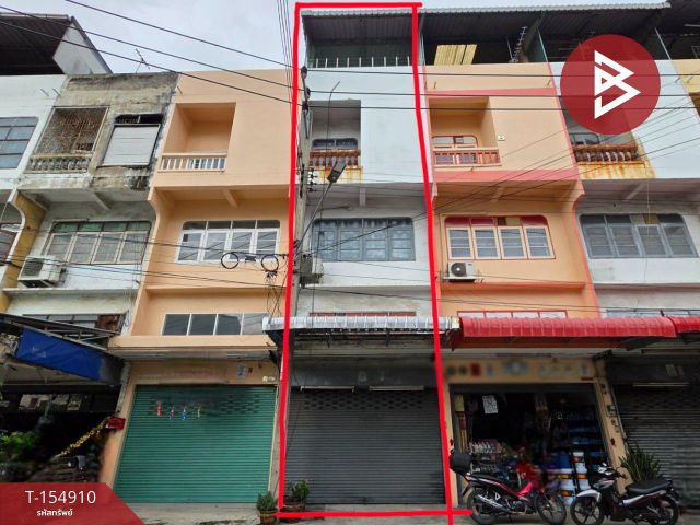 ขายอาคารพาณิชย์ 4 ชั้นพร้อมดาดฟ้า เนื้อที่ 15.3 ตร.วา ซ.เพชรเกษม 93 สมุทรสาคร