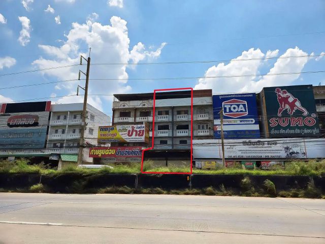 ขายอาคารพาณิชย์ลาดหลุมแก้ว 4.5 ชั้น 2 คูหา 54 ตร.ว. ติดถนนใหญ่ 346 ต.ระแหง อ.ลาดหลุมแก้ว ปทุมธานี ใกล้แหล่งงาน เหมาะทำก