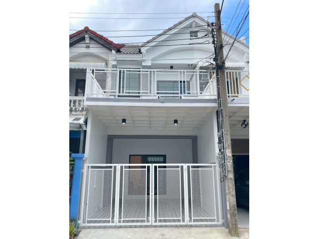 หมู่บ้านราชพฤกษ์วิลล่า รัตนาธิเบศร์ ทาวน์เฮ้าส์ 2 ชั้น ตกแต่งใหม่พร้อมอยู่ ใกล้รถไฟฟ้า ห้างเซ็นทรัลเวสต์เกต ราคาถูกที่ส