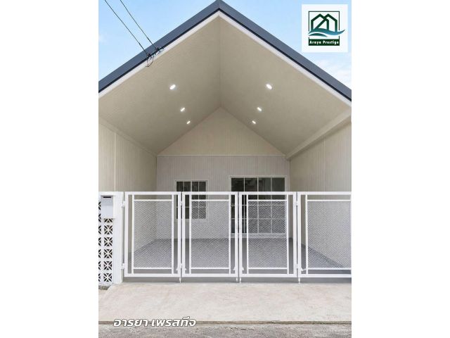 ชลเทพ บางพลี ตรงข้ามบิ๊กซีบางพลี บ้านชั้นเดียวตกแต่งพร้อมเข้าอยู่