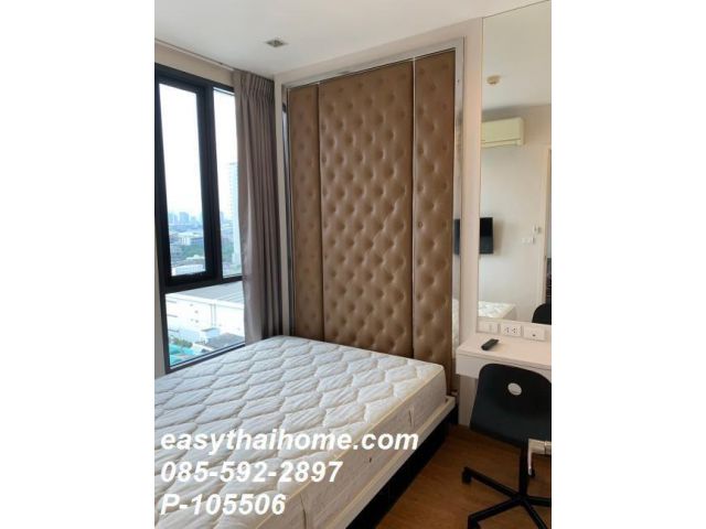 P-105506 For Rent 1 Bedroom : Q House Condo Sukhumvit 79 ชั้น 17 วิวเมือง ใกล้ BTS อ่อนนุช | Line@easythaihome