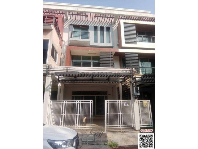 เช่า ทาวโฮม 3 ชั้น ใกล้สถานีรถไฟฟ้าสีชมพู