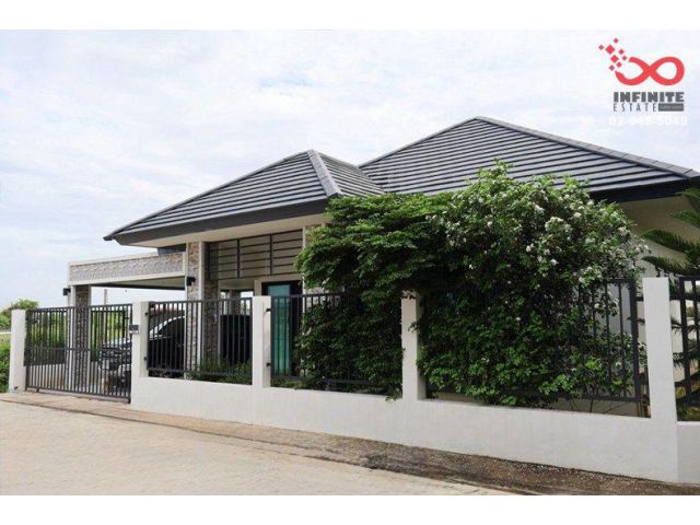 ขายบ้านเดี่ยวชั้นเดียว 67 ตร.ว. อำเภอท่าม่วง กาญจนบุรี หมู่บ้านบ้านริมบึง