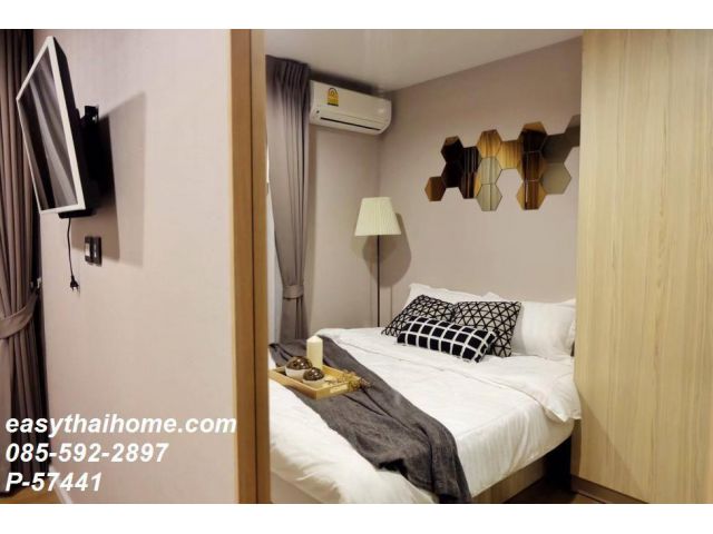 P-57441 For Rent 2 Bed : Tropicana Condominium ใกล้ ทางด่วนปากน้ำ | Line@easythaihome 085-592-2897